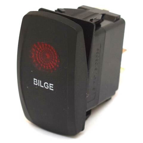Carling On/Off Contura V Boat Rocker Switch | Bilge 3 Spade 12 Volt