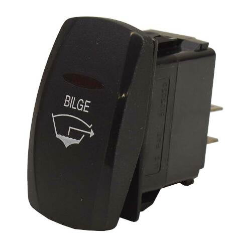 Carling On/Off Contura V Boat Rocker Switch | Bilge 3-Spade