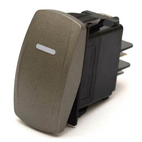 Carling On/Off Contura V Boat Rocker Switch | Blank 3 Spade 12 Volt