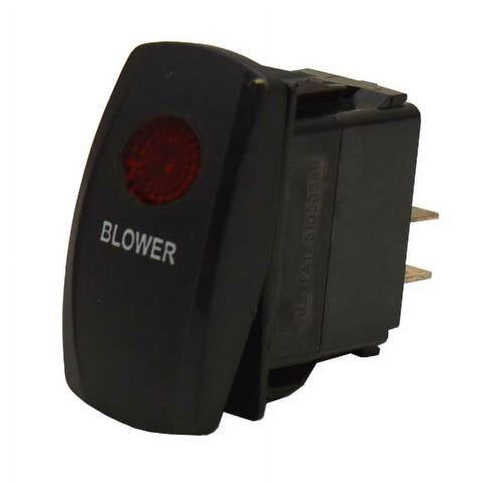 Carling On/Off Contura V Boat Rocker Switch | Blower 3 Spade 12 Volt