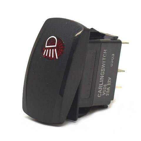 Carling On/Off Contura V Boat Rocker Switch | Courtesy LTS 4-Spade