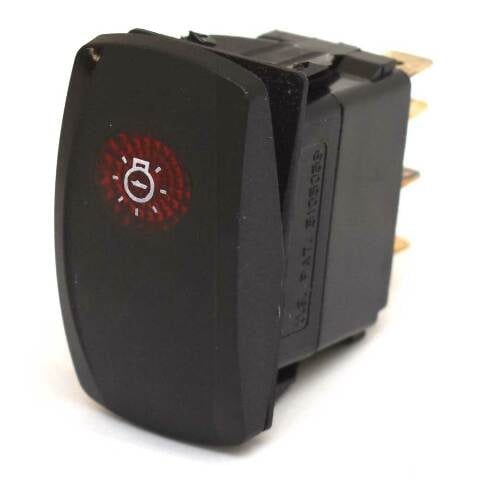 Carling On/Off Contura V Boat Rocker Switch | Courtesy Lights 5-Spade