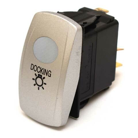 Carling On/Off Contura V Boat Rocker Switch | Docking Lights 3 Spade