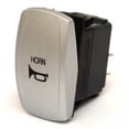 thumbnail image 1 of Carling On/Off Contura V Boat Rocker Switch | Horn 2 Spade Silver, 1 of 3