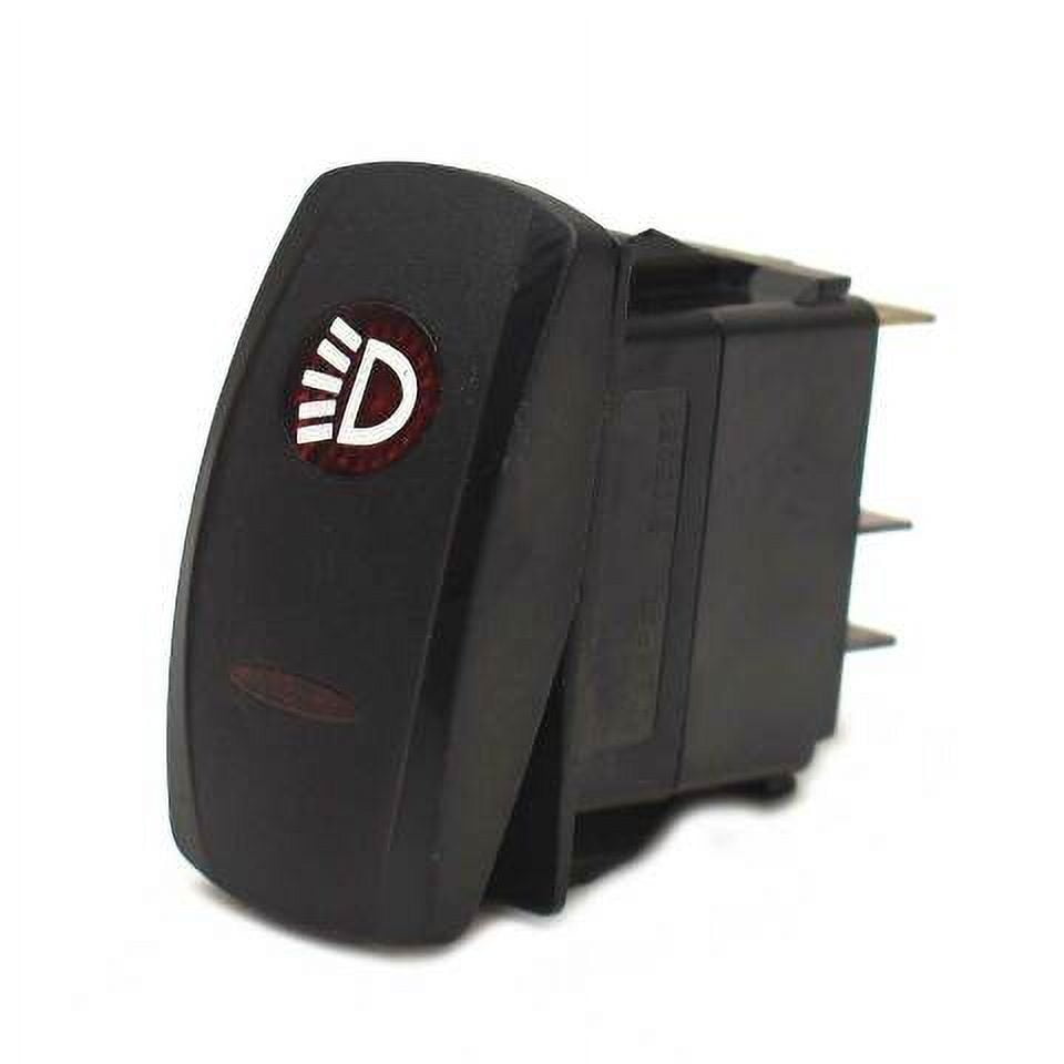 Carling On/Off Contura V Boat Rocker Switch | Lights 4-Spade