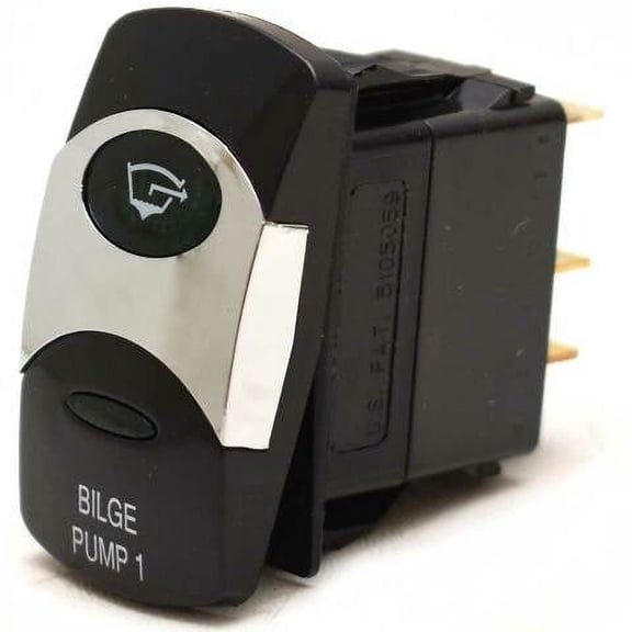Carling On/Off Contura VI Boat Rocker Switch | Bilge Pump 1 4 Spade