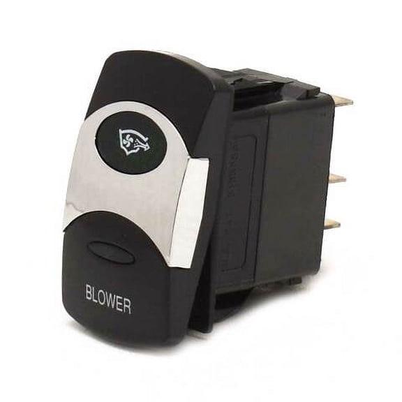 Carling On/Off Contura VI Boat Rocker Switch | Blower 6 Spade 12V Lit