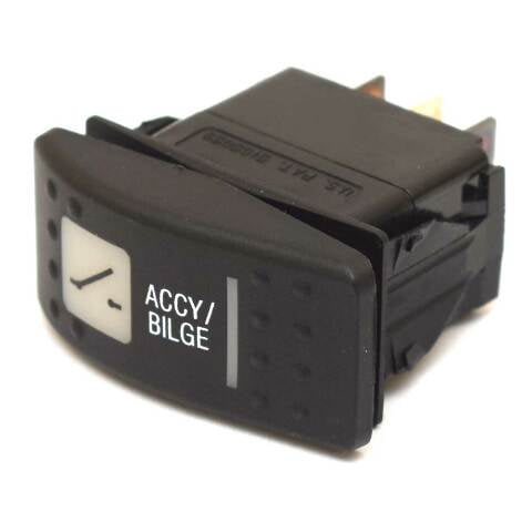 Carling On/Off/On Contura II Boat Rocker Switch | ACCY / Bilge 7 Spade