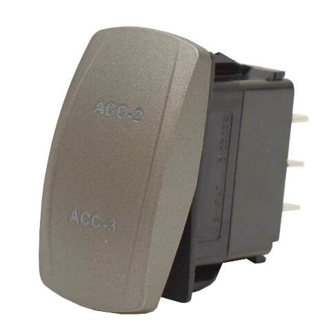 Carling On/Off/On Contura V Boat Rocker Switch | ACC Accessory 4-Spade