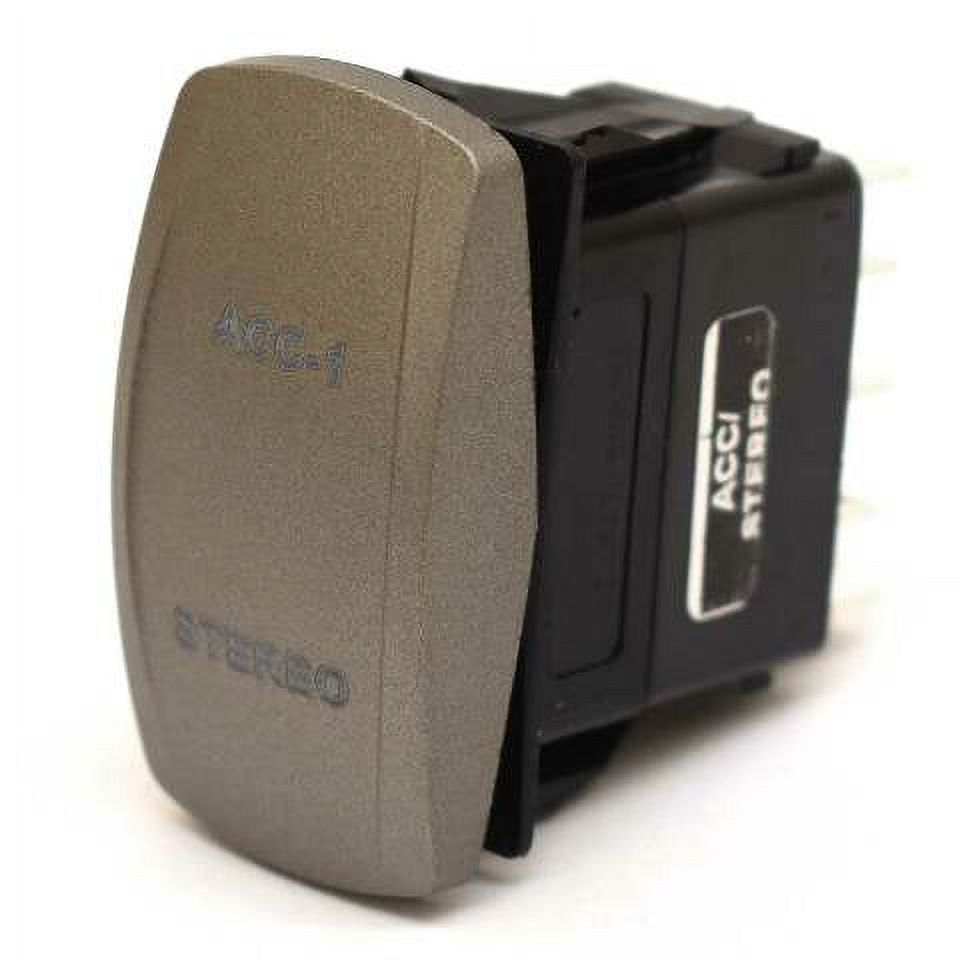 Carling On/Off/On Contura V Boat Rocker Switch | ACC / Stereo 10 Spade
