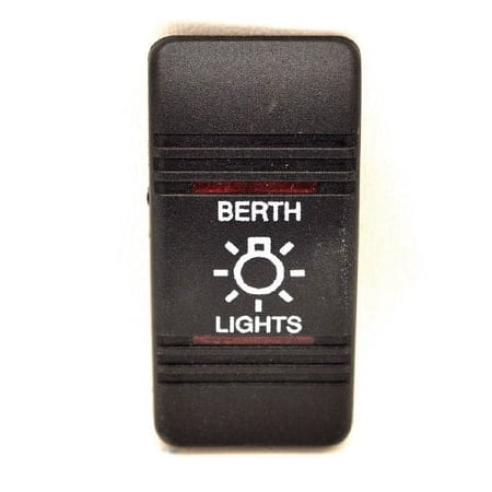 Carling Contura III Boat Rocker Switch Cover | Berth Lights Actuator