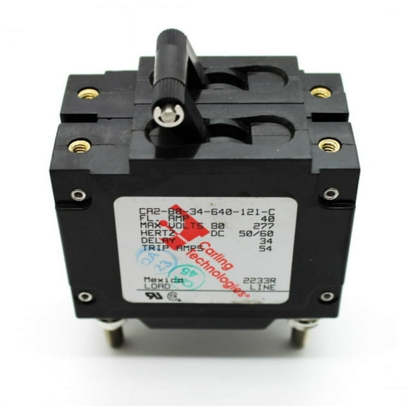 Carling Technologies 2-Pole 40A Circuit Breaker CA2-B0-34-640-121-C
