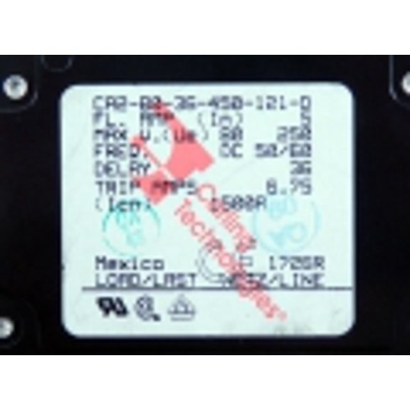 Carling Technologies 5A 2 Pole Thermal Magnetic Circuit Breaker CA2-B0-36-450-121-D