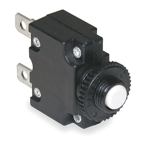 Carling Technologies Circuit Breaker,15A,Thermal,125/250VAC CMB-153-11C3N-W-A/15