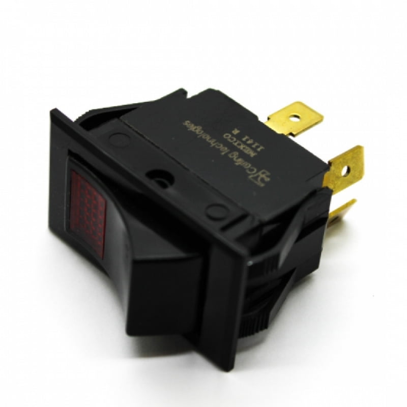272 Rocker Carling Technologies LTIGK51-6S-BL-RC-NBL/12V 15A 125VAC 28VDC Rocker ...