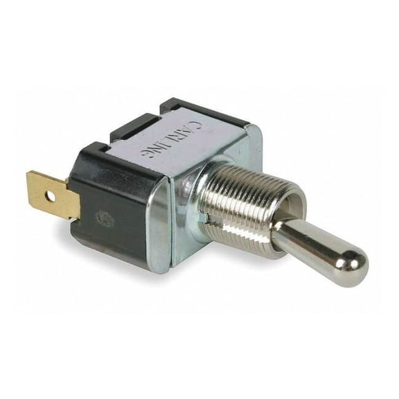 Carling Technologies Toggle Switch,SPDT,10A @ 250V,QuikConnct 2FC53-73-TABS