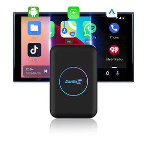 Carlinkit Tbox Lites Upgraded AI Box, 4 in 1 Wireless CarPlay&Android Auto, with HDMI Output, Pre-installed Video App, for iphone& Android Phone