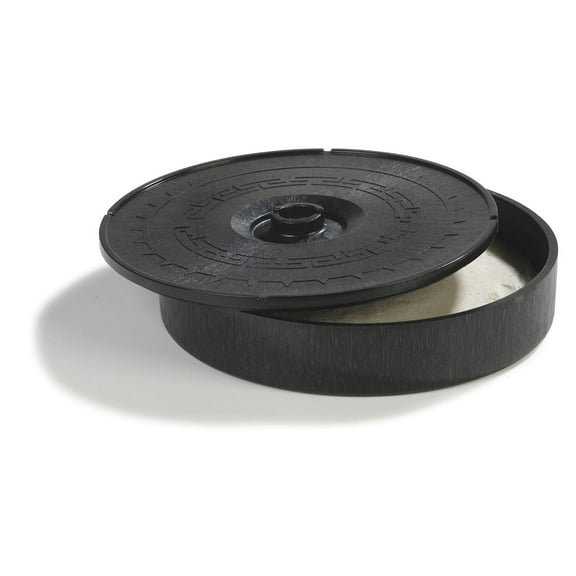 Carlisle 071703 12" Black Tortilla Server with Lid