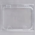 thumbnail image 1 of Carlisle 10239Z07 StorPlus EZ Access 1/2 Size Clear Polycarbonate Hinged Lid with One Notch, 1 of 4
