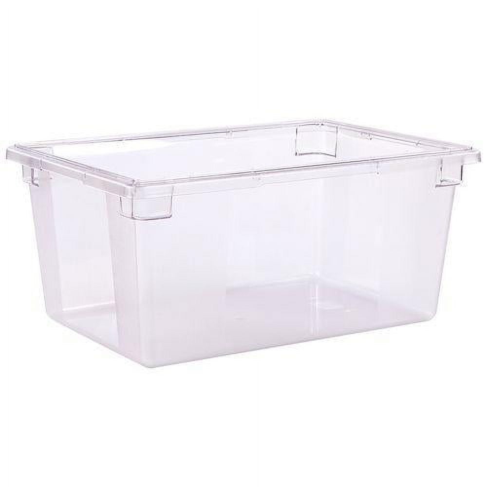 Clear 16-Gallon Polycarbonate Food Storage Container