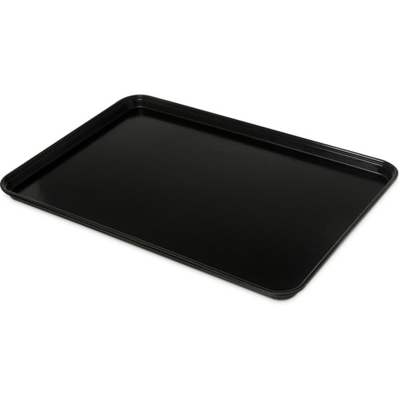 Carlisle 2618FMTQ309 25-5/8 x 17-7/8 Ebony Fiberglass Tray"
