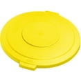 thumbnail image 1 of Carlisle 34103304 Bronco Yellow Lid for 32 Gal Waste Container, 1 of 2