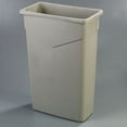 thumbnail image 1 of Carlisle 34202306 Beige TrimLine 23 Gallon Trash Container, 1 of 7