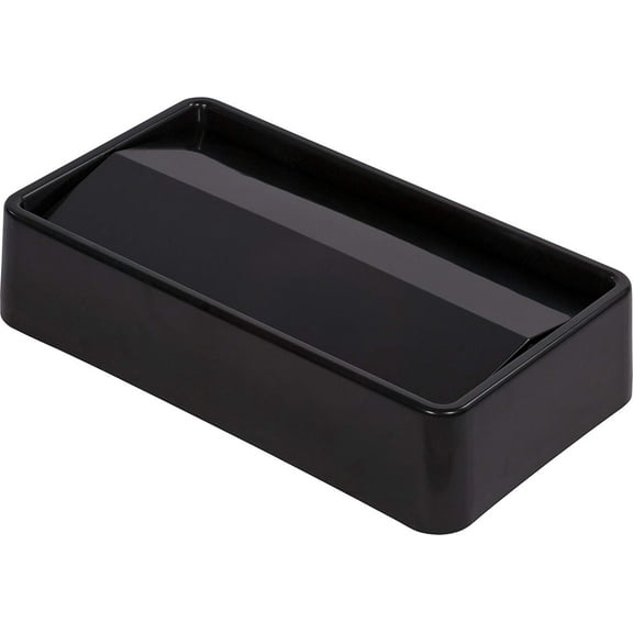 Carlisle 34202403 TrimLine Black Swing Top Lid
