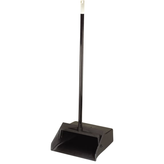 Carlisle 36141003-1 Pivoting Upright Lobby Dustpan with Metal Handle, 30" Length
