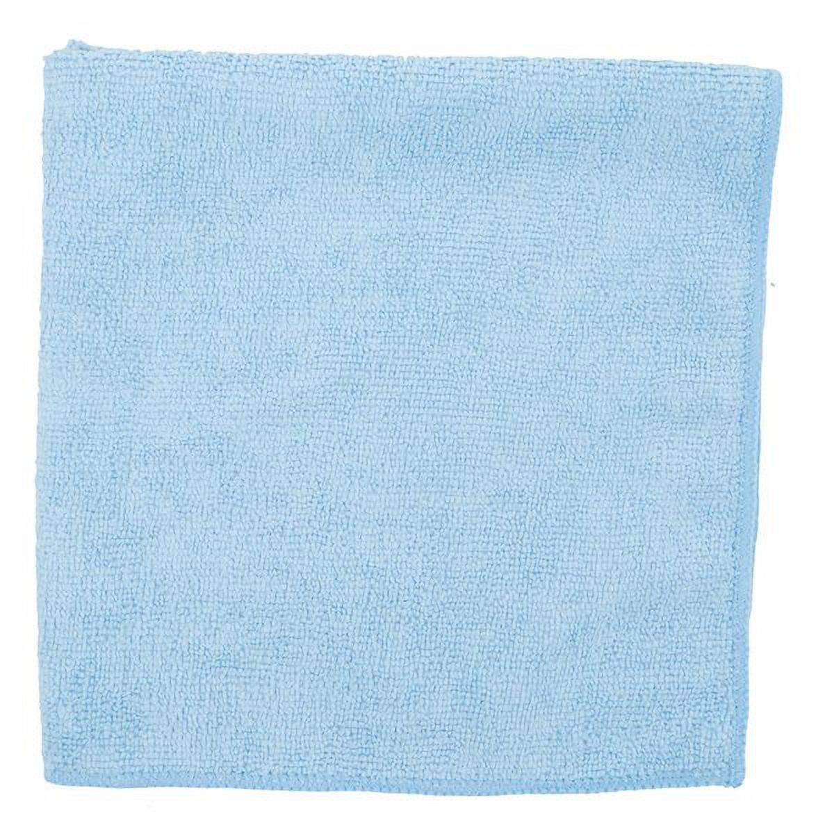 Carlisle 3633402 16 x 16 White Terry Microfiber Cleaning Cloth - 12/Case