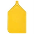 thumbnail image 1 of Carlisle 40361C04 Sparta 7 1/2" x 4 1/2" Yellow Polyethylene Paddle Blade, 1 of 2
