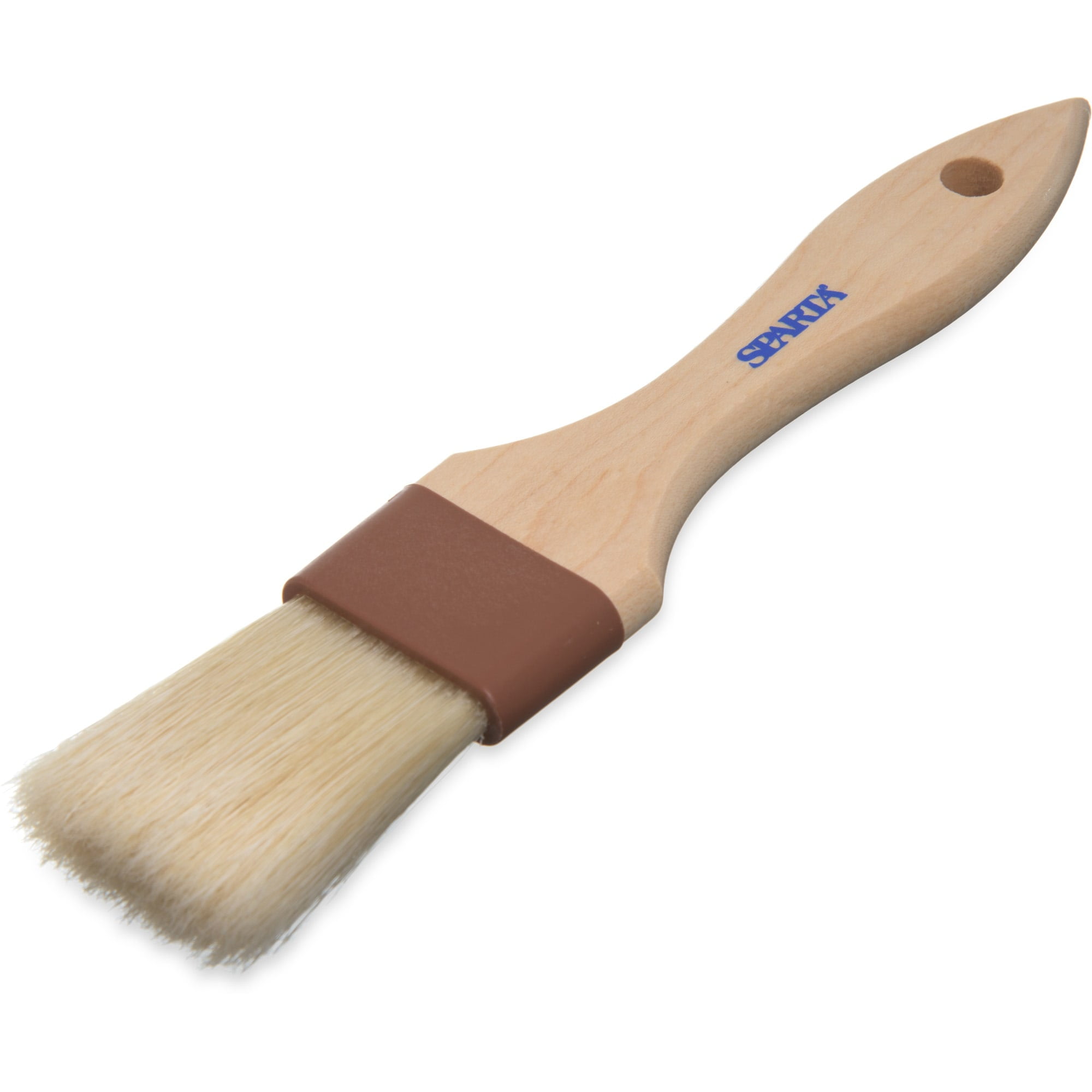 Carlisle 4037300 Sparta 1-1/2 Pastry Brush with Boar Bristles"