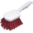 thumbnail image 1 of Carlisle 4054105 Sparta Utility Scrub Brush, 8" x 3", Red Pack of 12, 1 of 9