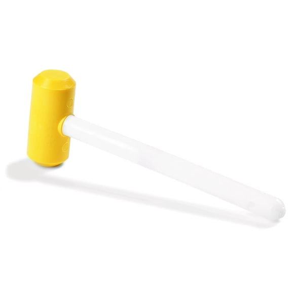 Carlisle 4070400 14 Yellow Sanitary Meat Mallet"