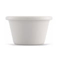 thumbnail image 1 of Carlisle 4312142 Bone SAN Plastic 1.5 ounce Smooth Ramekin - 48 / CS, 1 of 1