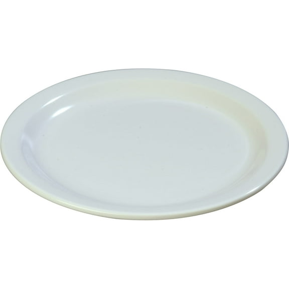 Carlisle 4350102 Dallas Ware 9 White Dinner Plate - 48 / CS"