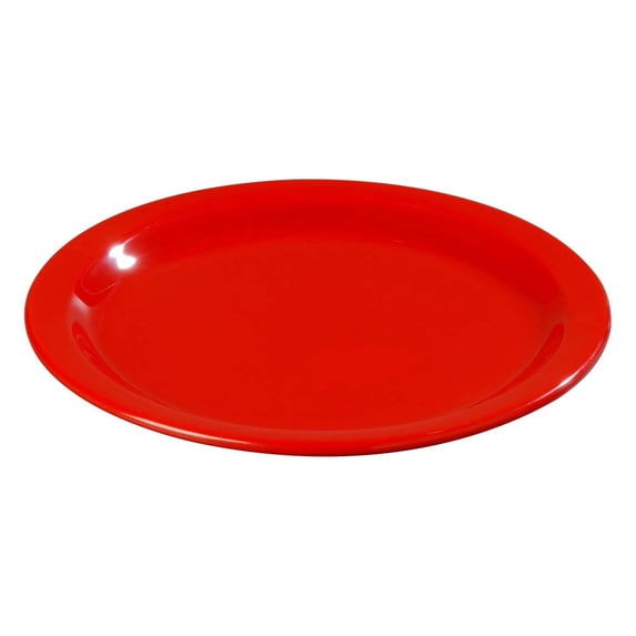 Carlisle 4350105 Dallas Ware 9 Red Dinner Plate - 48 / CS"