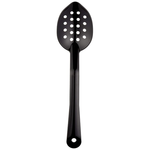 Carlisle 441103 Serving Spoons, Dozen 11-Inch, Polycarbonate, Black
