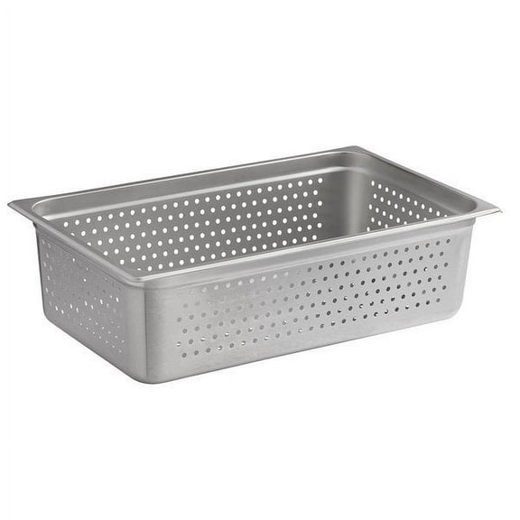 Carlisle 607006P Stainless Steel Full-Size x 6 D Perforated Pan