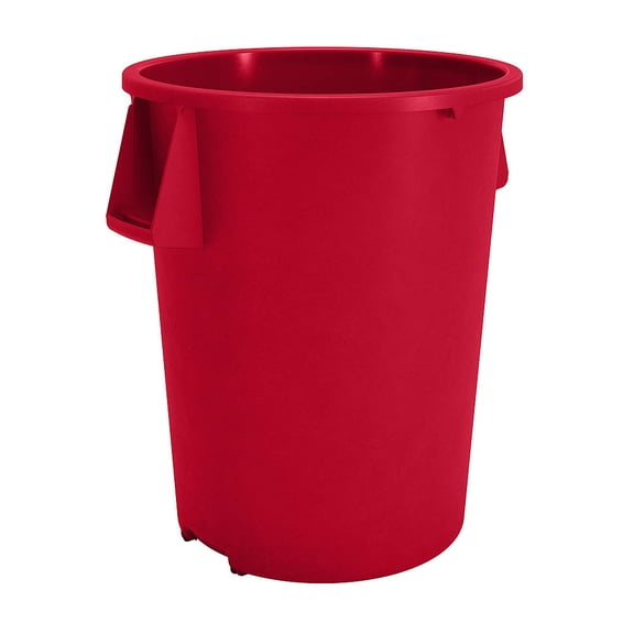 Carlisle 84104405 Bronco Red 44 Gallon Waste Container