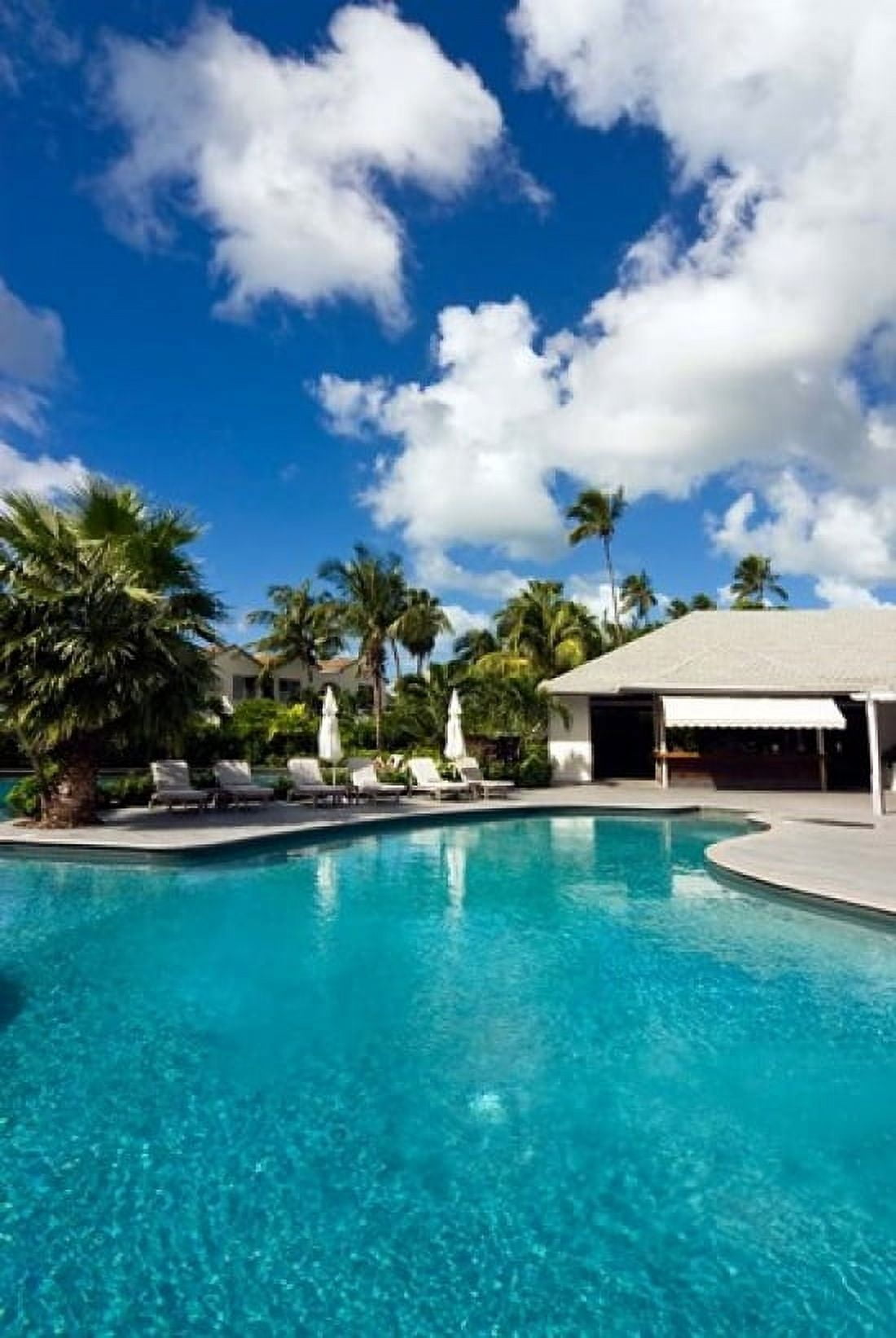 Carlisle Bay Hotel Antigua West Indies Caribbean Canvas Art - Nico Tondini DanitaDelimont (11 x 16)