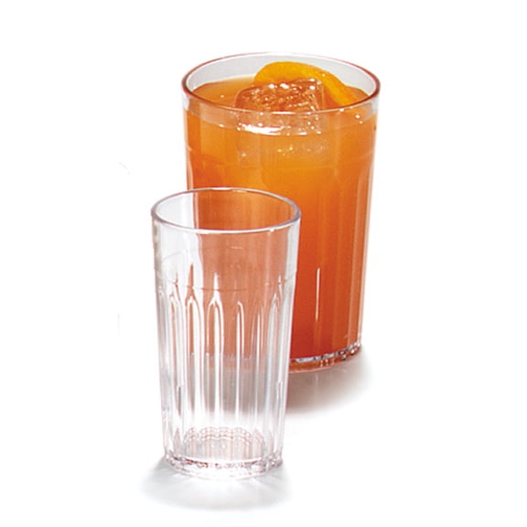 Carlisle Bistro SAN Clear Tumbler, 4.3 Ounce - 1 Dozen