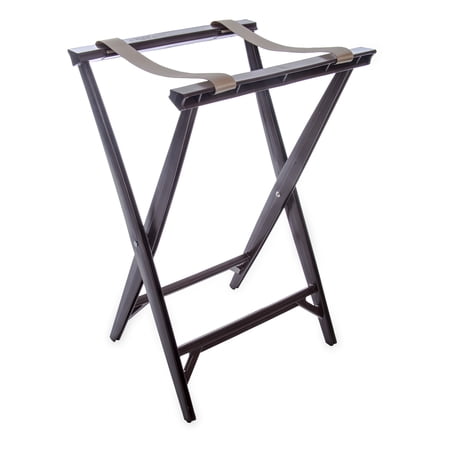 Carlisle C3630W11 30-1/2 Walnut Plastic Tray Stand"