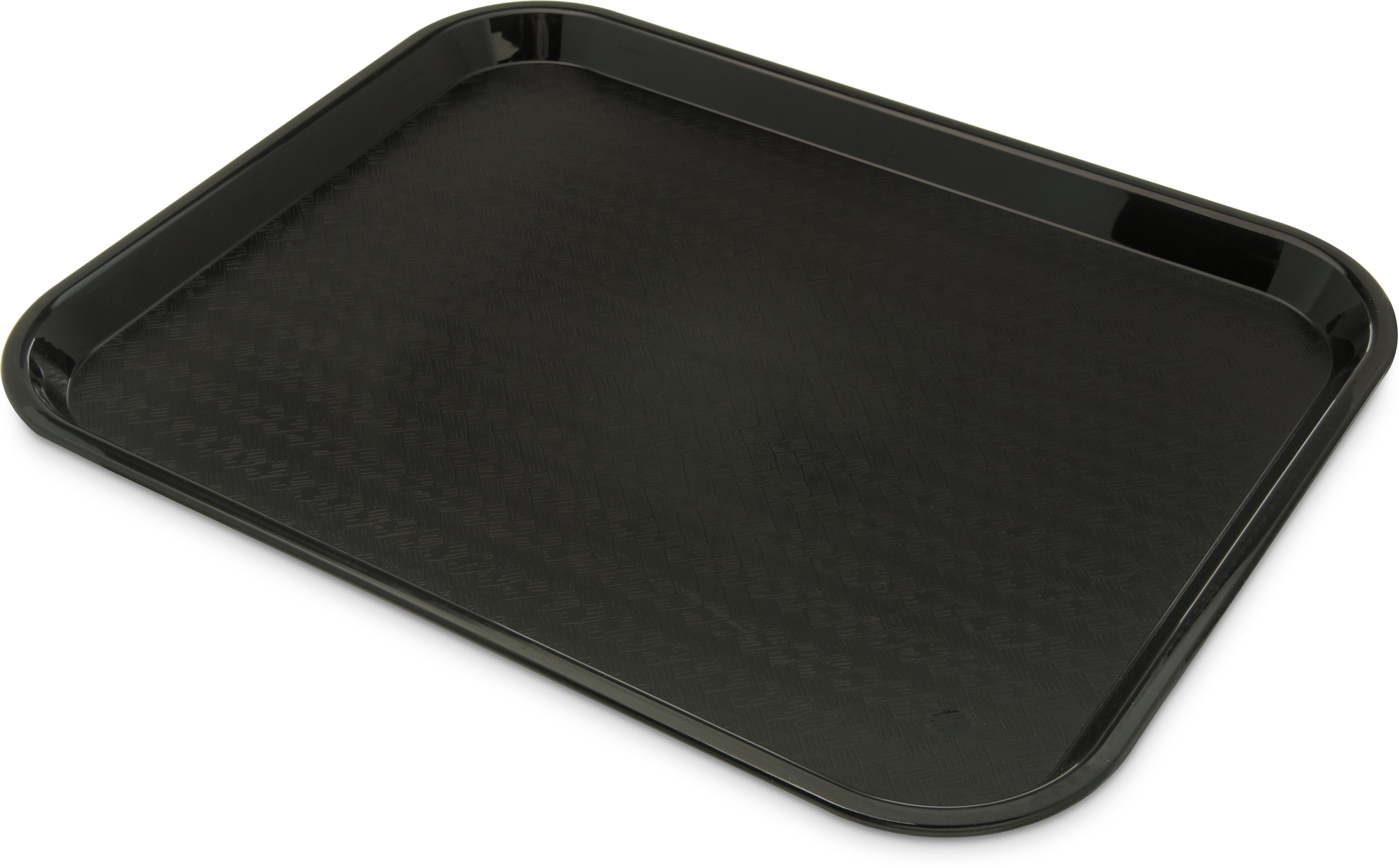 Carlisle 14 in. x 18 in. Polypropylene Tray in Black (Case of 12) CT141803  - The Home Depot