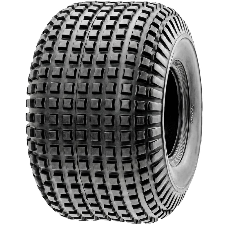 Carlisle Solid Knobby 22X11-8 A/T All Terrain ATV UTV Tire, 48F 3
