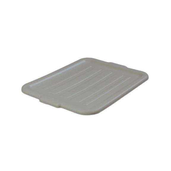 Carlisle Comfort Curve Universal Gray Bus Box Lid
