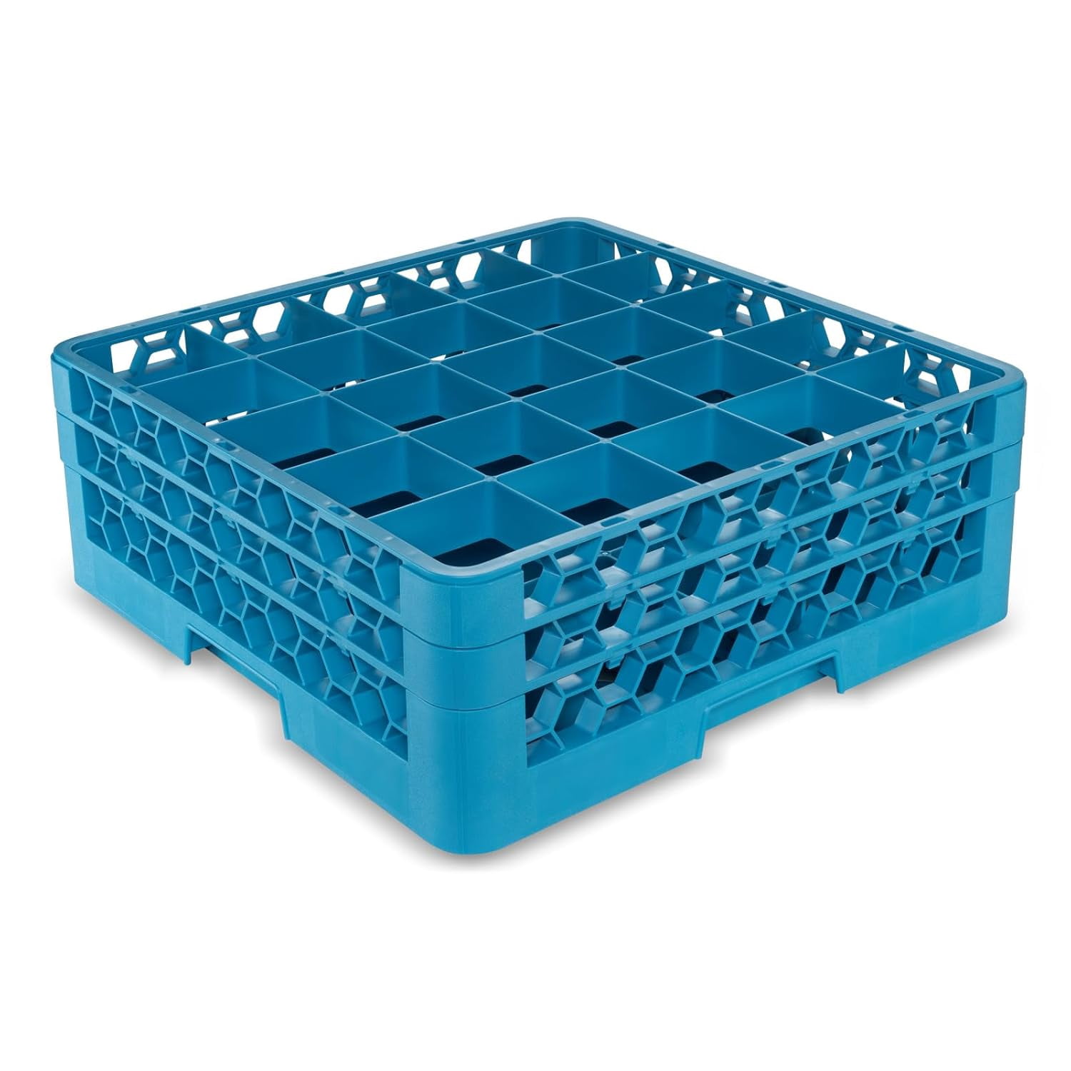 Carlisle Commercial Dishwasher Glass Rack, 25 Compartments, 2 Extenders ...