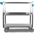 thumbnail image 1 of Carlisle Food Service Products 3 Shelf Utility Cart, 1 of 4