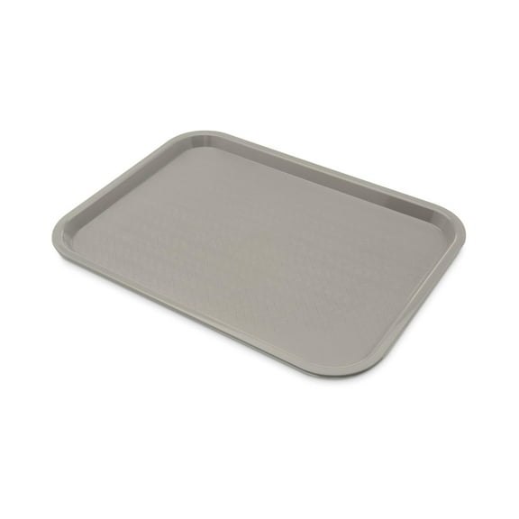 CT121623 Café Standard Cafeteria / Fast Food Tray, 12" x 16", Gray