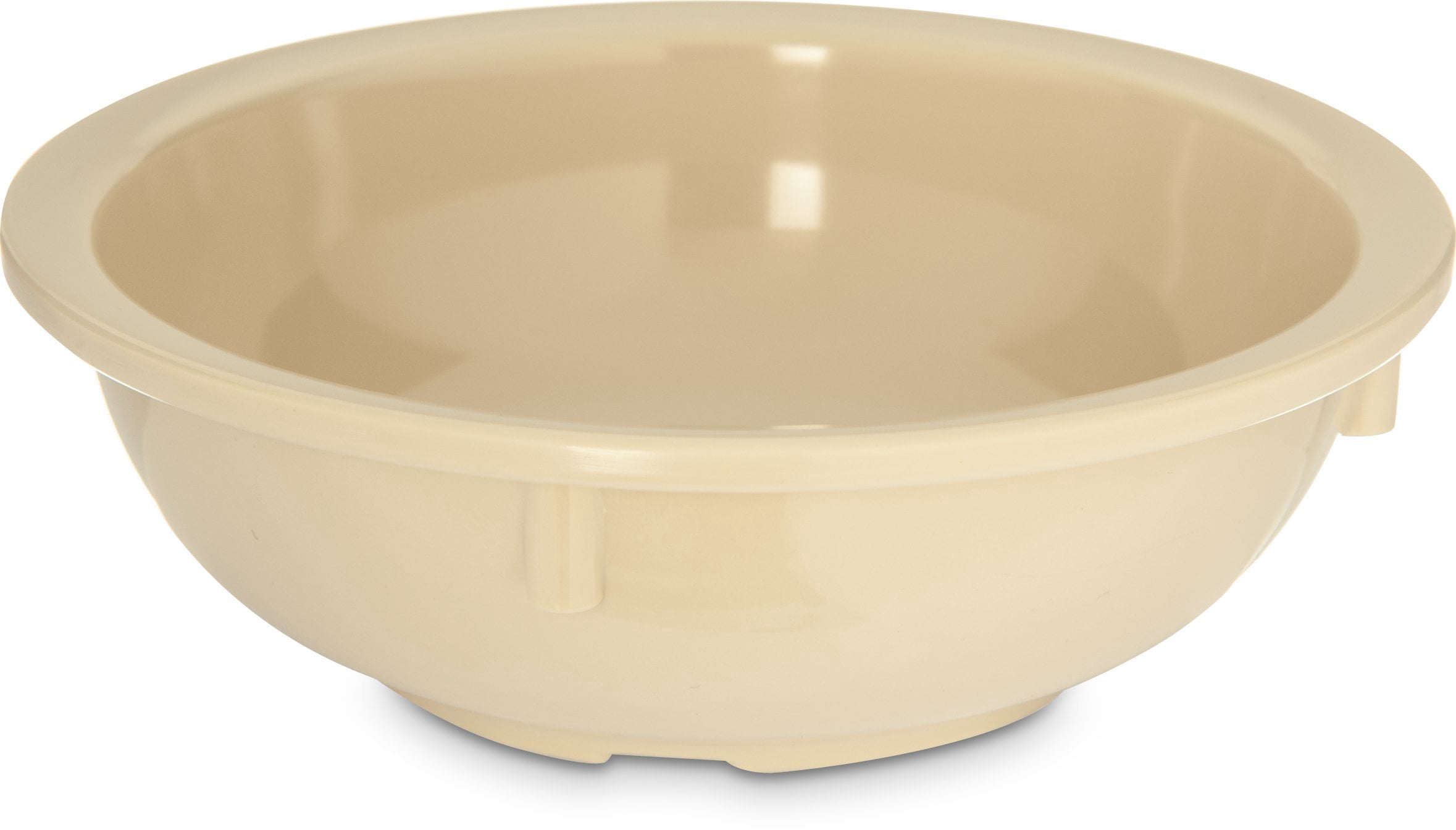 Carlisle Kingline Melamine Grapefruit Bowls – 10 Oz, White, Pack Of 48, Reusable For Restaurants & Home